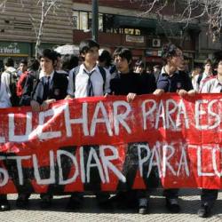 Protestas de estudiantes chilenos